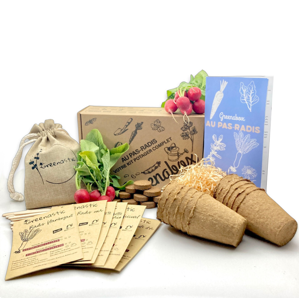 Box Cadeau pour semer des légumes originaux